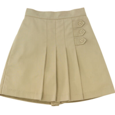 RSFA-PLEATED SKORT WITH BUTTONS (U588) Thumbnail