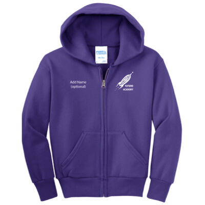 RSFA-PURPLE-ZIP-HOODIE (Youth Sizes Only) Thumbnail