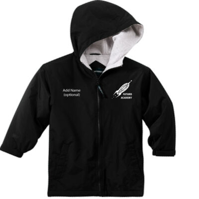 RSFA-BLACK-NYLON-JACKET (Youth and Adult Sizes) Thumbnail