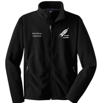 RSFA-BLACK-FLEECE-JACKET (Youth and Adult Sizes) Thumbnail